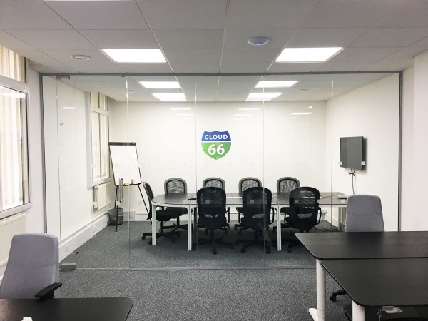 Cloud 66 Ltd (Chancery Lane, London): Office Partition in Glass
