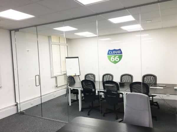 Cloud 66 Ltd (Chancery Lane, London): Office Partition in Glass