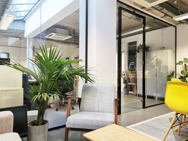 Only Orca (Arnos Vale, Bristol): Acoustic Glass Office Partition