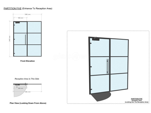 Octopus Architects (Liverpool, Merseyside): Industrial-Style Glass Walls Installation