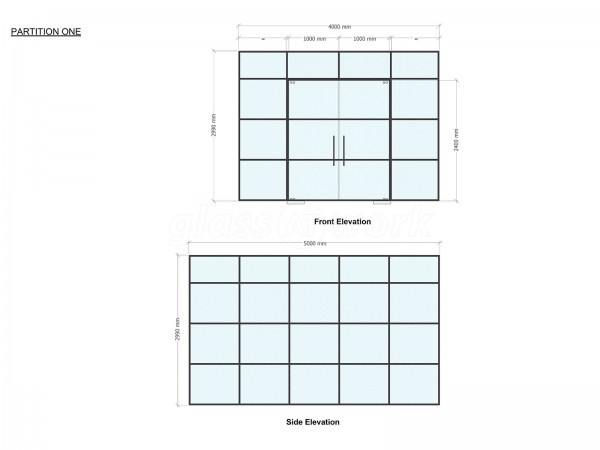 OTDS LTD (Redhill, Surrey): Warehouse-Look Industrial Glass Corner Room With Black Metal Frame