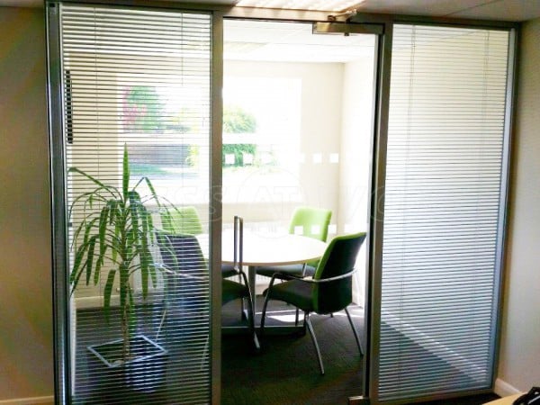 TH Clements & Son (Boston, Lincolnshire): Double Glazed Glass Partition With Blinds
