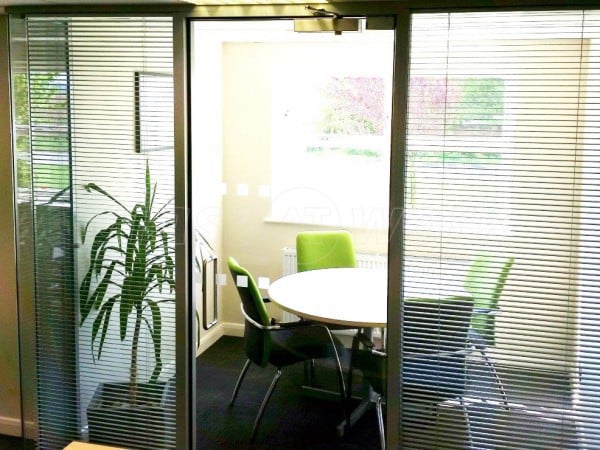 TH Clements & Son (Boston, Lincolnshire): Double Glazed Glass Partition With Blinds