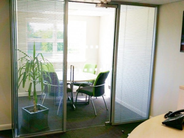 TH Clements & Son (Boston, Lincolnshire): Double Glazed Glass Partition With Blinds