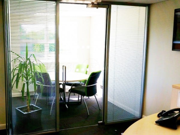 TH Clements & Son (Boston, Lincolnshire): Double Glazed Glass Partition With Blinds