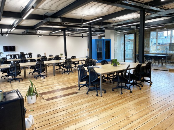 Payfit (Farringdon, London): Glazed Office Meeting Room Finished With Black Frame