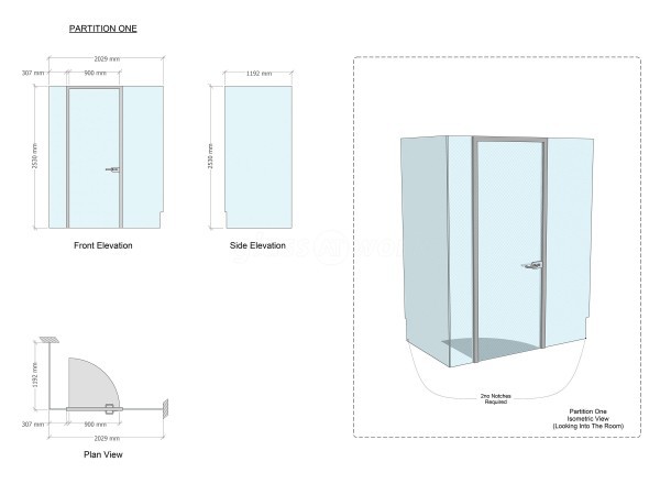 Platinum Fire Solutions Ltd (Farnborough, Hampshire): Acoustic Glass Office Pod And Glazed Screen