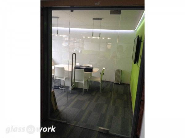 Priority Exhibitions Limited (Coventry, West Midlands): Glass Office Door