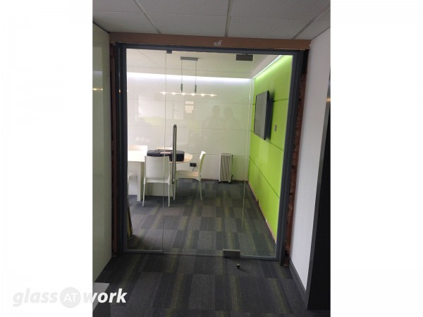 Priority Exhibitions Limited (Coventry, West Midlands): Glass Office Door