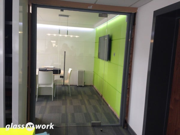 Priority Exhibitions Limited (Coventry, West Midlands): Glass Office Door