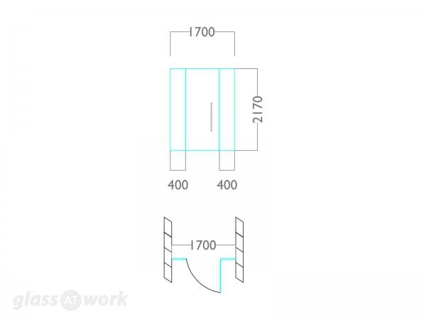 Priority Exhibitions Limited (Coventry, West Midlands): Glass Office Door