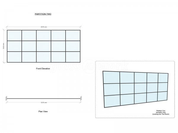 PSC UK CENTRAL SERVICES (City of London, London): Industrial-Style Soho Glazing Acoustic Glass Partitioning - Commercial Fit-out