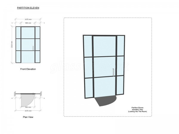 PSC UK CENTRAL SERVICES (City of London, London): Industrial-Style Soho Glazing Acoustic Glass Partitioning - Commercial Fit-out