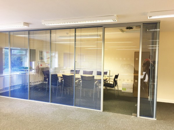 Streatley Software Ltd (Reading, Berkshire): Double Glazed Corner Office With Integral Blinds