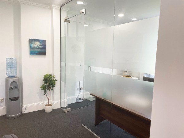 Retail Manager Solutions Ltd (Lyndhurst, Hampshire): Toughened Glass Wall and Glazed Door.