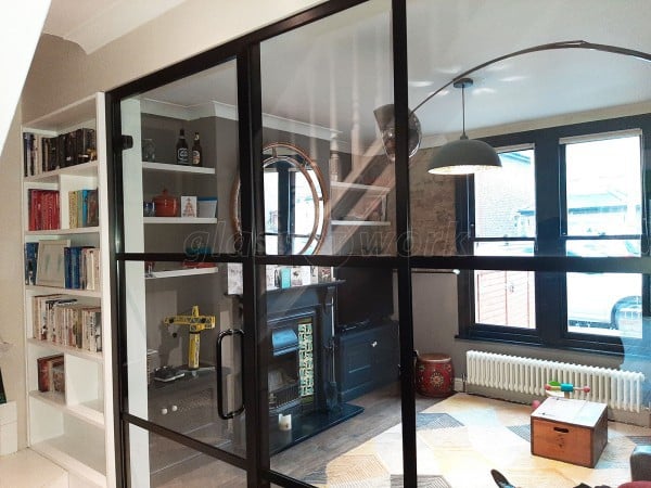 Domestic Project (Hampton Hill, London): Glass Partition Wall With Soundproofing