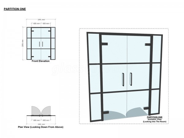 Domestic Project (Hythe, Kent): T-Bar Industrial Style Metal And Glass Banded Glazing