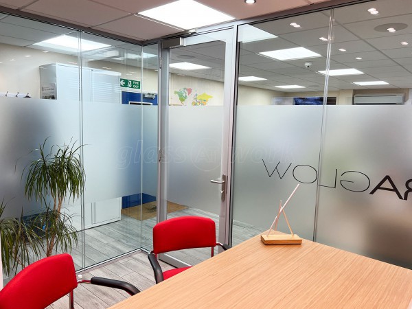 Safield Distributions (Billericay, Essex): Double Glazed Acoustic Glass Corner Office