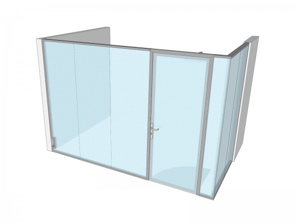 Safield Distributions (Billericay, Essex): Double Glazed Acoustic Glass Corner Office