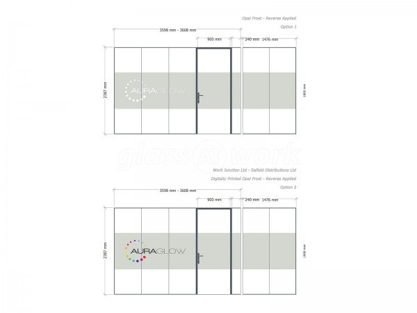 Safield Distributions (Billericay, Essex): Double Glazed Acoustic Glass Corner Office