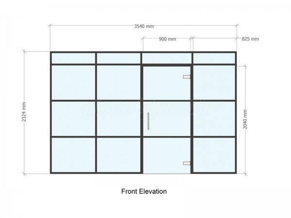 Glass Partitions at Residential Project (Northampton, Northamptonshire ...