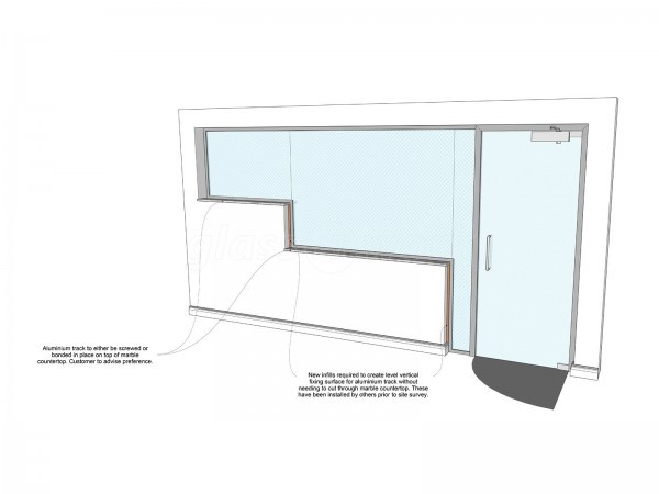 Residential Project (Edwalton, Nottingham): Half-Height Glass Wall Partition Using Laminated Acoustic Glass