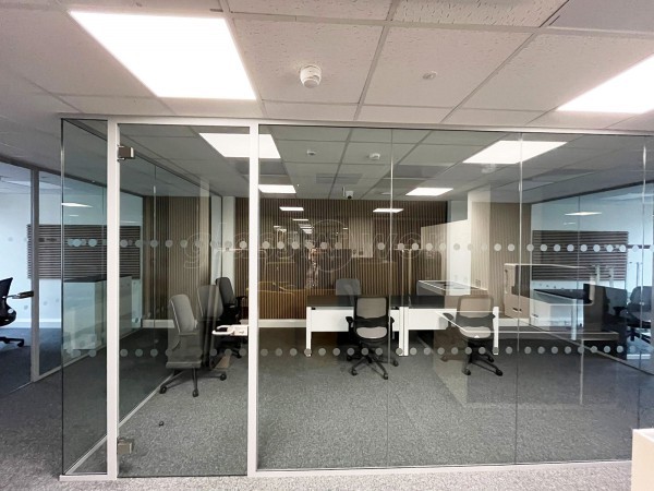 Shelley Offices (Borehamwood, Hertfordshire): Glass Partitions For Serviced Offices