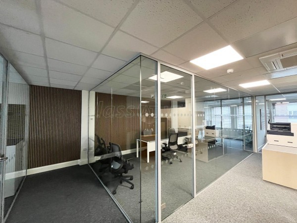 Shelley Offices (Borehamwood, Hertfordshire): Glass Partitions For Serviced Offices