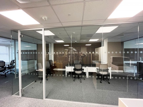Shelley Offices (Borehamwood, Hertfordshire): Glass Partitions For Serviced Offices