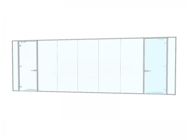Shelley Offices (Borehamwood, Hertfordshire): Glass Partitions For Serviced Offices