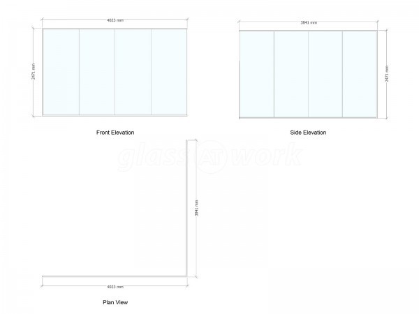Shelley Offices (Borehamwood, Hertfordshire): Glass Partitions For Serviced Offices