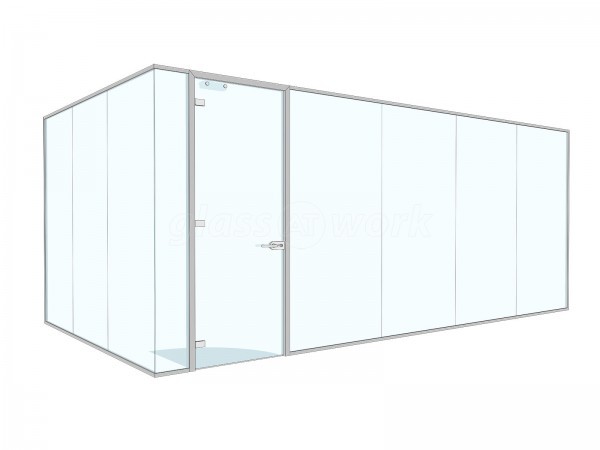 Shelley Offices (Borehamwood, Hertfordshire): Glass Partitions For Serviced Offices
