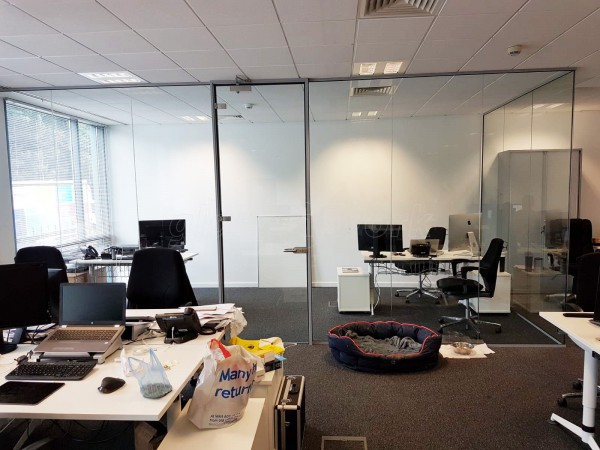 Sitec Infrastructure Services (Camberley, Surrey): Toughened Glass Corner Room