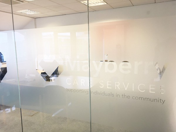 Mayberry Care Services (Aston, Birmingham): Glass Office Walls With Soundproofing