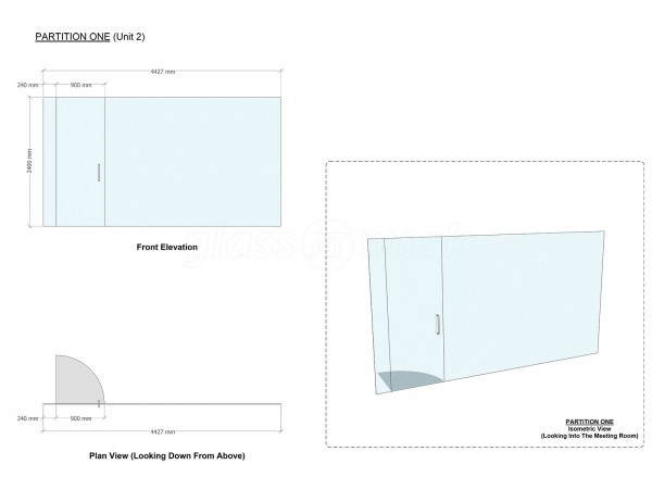 Stirlin Developments (Lincoln, Lincolnshire): Multiple Glass Office Partition Installation