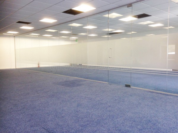 Mac Aero Interiors Ltd (Redhill, Surrey): Glass Partition Wall And Door