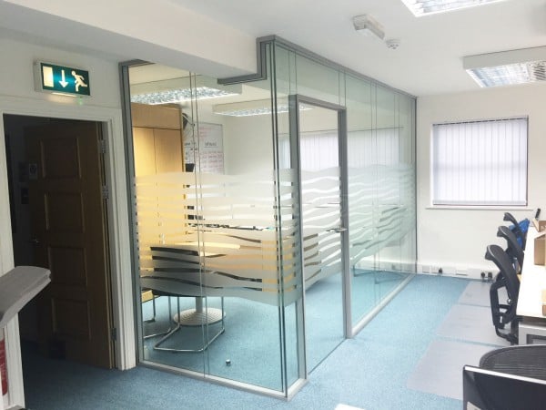 Acoustic Double Glazed Glass Office Partitioning