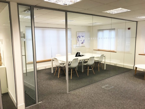 Tann Westlake Limited (Bognor Regis, West Sussex): Glazed Office & Glass Meeting Room With Framed Doors