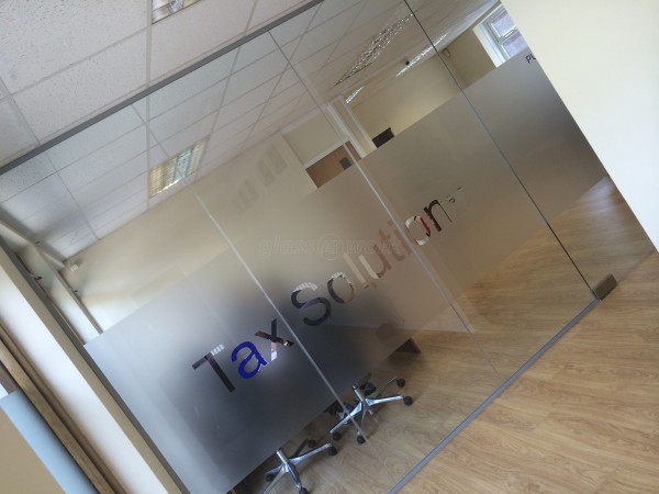 Tax Solutions Ltd (Darnall, Sheffield): Glass Office Partition