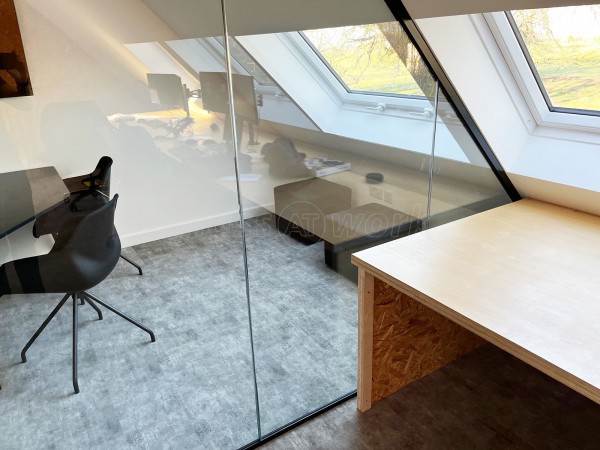 TMV Architects (Peterborough, Cambridgeshire): Loft Room Internal Glass Partition