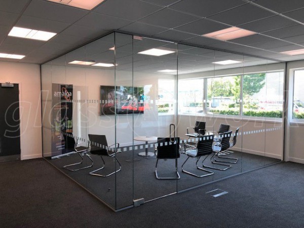 Amalga Limited (West Drayton, Greater London): Toughened Glass Corner Room