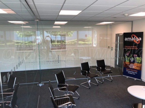 Amalga Limited (West Drayton, Greater London): Toughened Glass Corner Room