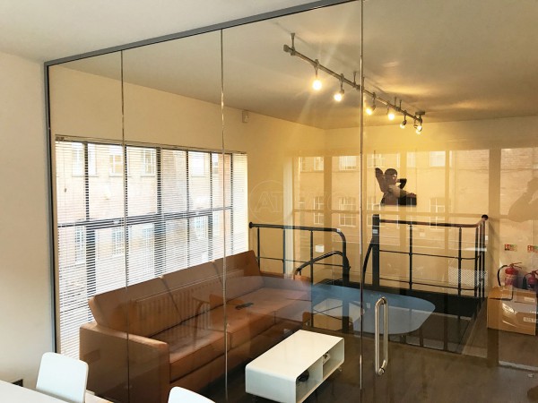 Adaptable Travel (Birmingham, West Midlands): Frameless Glass Office Wall