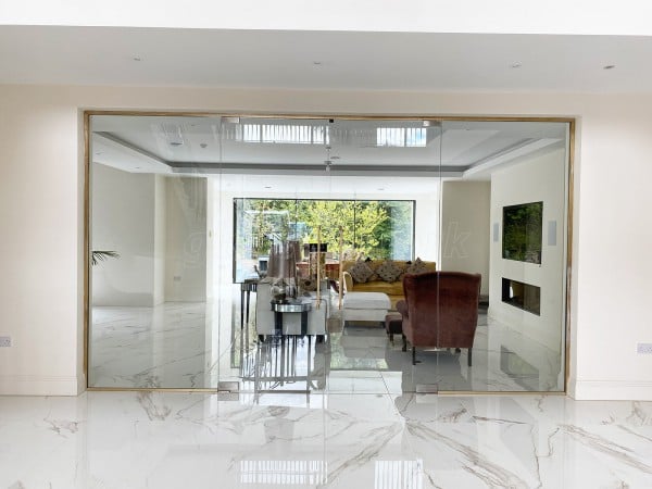 Pivot Frameless Glass Doors