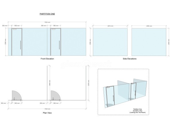 Tulchan (Fleet Street, London): Two Glass Office Meeting Room Enclosures Using Laminated Acoustic Glazing