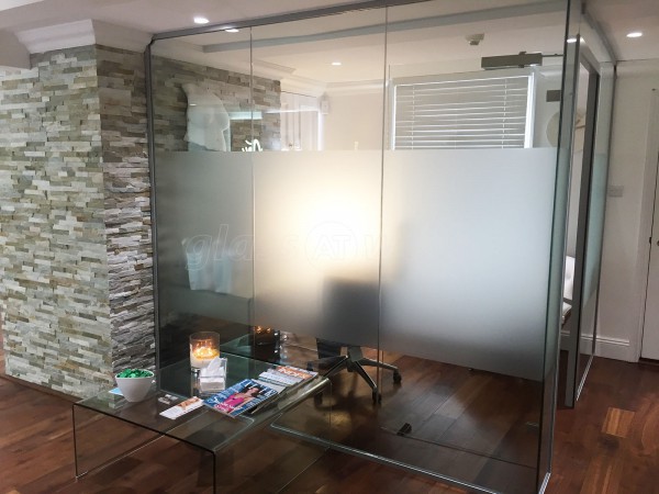 Supported Business & Bella Vou Ltd (Tunbridge Wells, Kent): Glass Office Partitioning