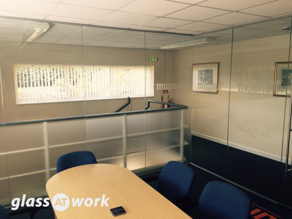 Tungum Ltd (Tewkesbury, Gloucestershire): Mezzanine Glass Office