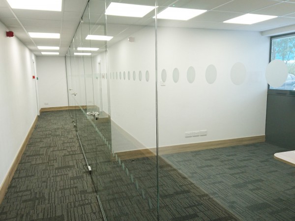 Roundel Kitchens (Washington, Tyne & Wear): Glass Office Partitioning