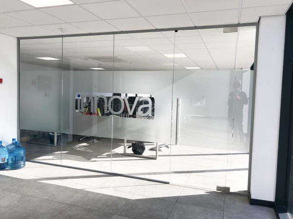 Ultima Furniture (South Elmsall, West Yorkshire): Toughened Frameless Glass Office Screens