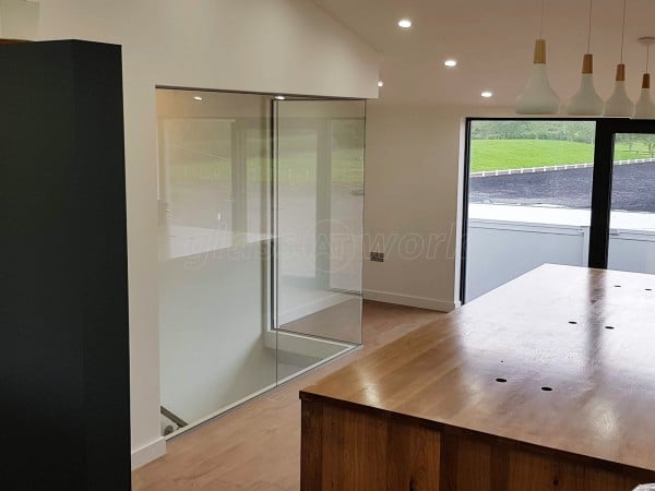 Walnut Hill Equine Veterinary Clinic (Henley-In-Arden, Warwickshire): Glass Office Wall For Vets Practice Refurbishment